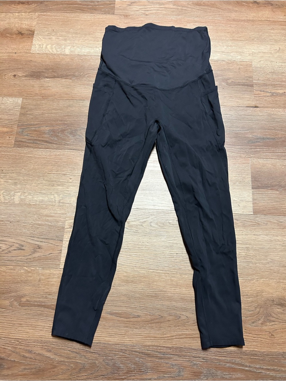 Poshdivah Maternity Leggings - Black